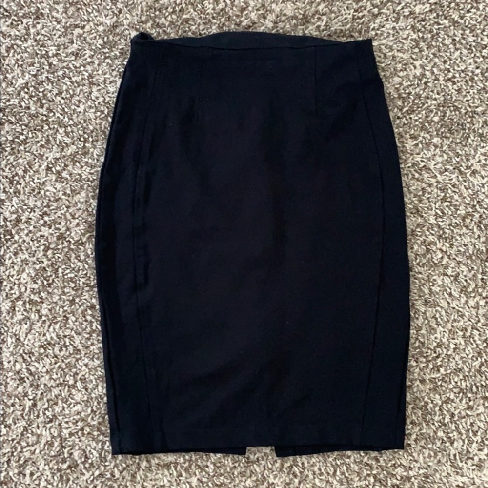 Black skirt